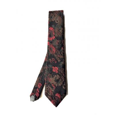 Red , Anthracite  color  tie