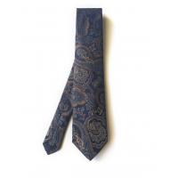 Navy Blue, Mink Tie