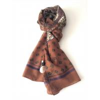 camel,green,purple  scarf